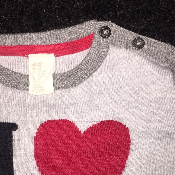 I LOVE DAD SWEATER 12-18m - Picture 4 of 7